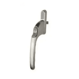Winlock 0140-00-6 recht model fsluitbaar met sleutel, met een afwijkende krukstift van 7 x 30 mm.