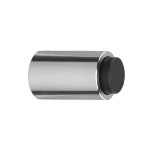 JNF serie 111.50 wand/muur deurbuffer totale lengte inclusief dop 57 mm. RVS-geborsteld