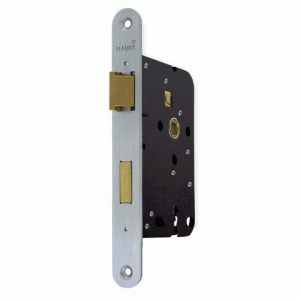 Mauer 1545 serie sleutel d+n slot 50/56 mm. RVS voorplaat-0