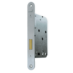 Mauer 1535K kast sleutel slot, 50 mm, met wit gelakt voorplaat 50 mm -0