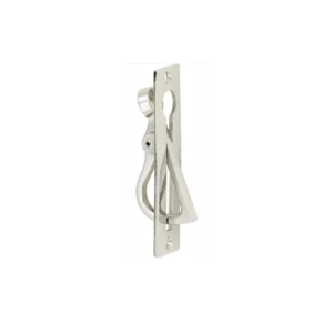 Mi Satori Elegant schuifdeurtrekring voor inbouw schuifdeuren Nikkel glans