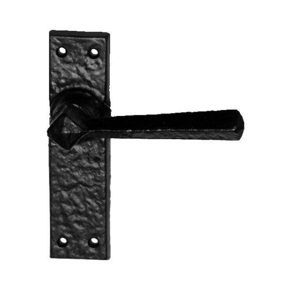Kikrpatrick KP 2445serie deurkruk Vierkant model op kortschild rechthoekig, blind
