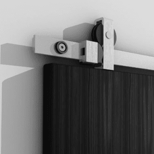 JNF Charriot schuifdeurrail set voor houten deur, 170 cm, RVS look-0