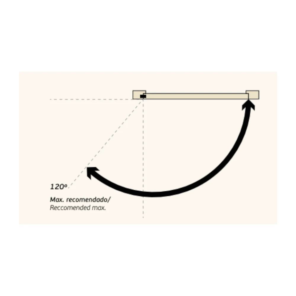 JNF Coplan 067 onzichtbaar meubelscharnieren, 3D verstelbaar, 75x14mm, Zwart ral 9005 - Afbeelding 2