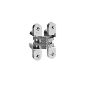 Freeline by JNF 051.118 onzichtbare deurscharnieren, 118x19mm niet verstelbaar, RVS-look