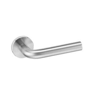 JNF Heavy Duty serie 085S gebogen L model 19 mm deurkrukken op rozet