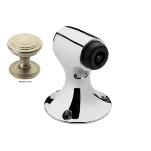 Frank Allart serie 2123 vloer deurstopper, Nikkelmat