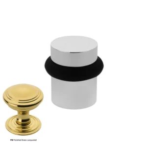 Frank Allart serie 2130 vloer deurstopper 40mm, Messing-ongelakt