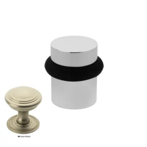 Frank Allart serie 2130 vloer deurstopper 40 mm, Nikkelmat