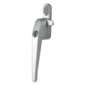 Winlock Stronghold serie 112, raamboom afsluitbaar met sleutel, met sluitnok 21 mm, links en rechts, Aluminium-0