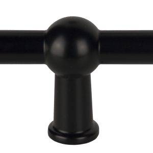 Chemin de Fer meubelknop T model, 10 x 55 mm, zwart-0