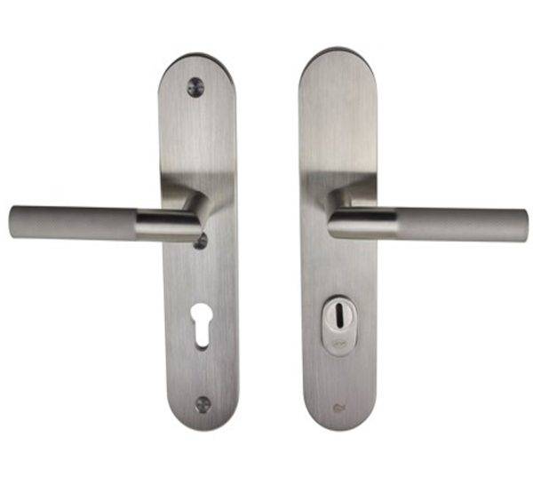 JNF Veiligheidschild/ kerntrek ovaal pc 72 mm, met deurkruk 033 L model 19 mm-0