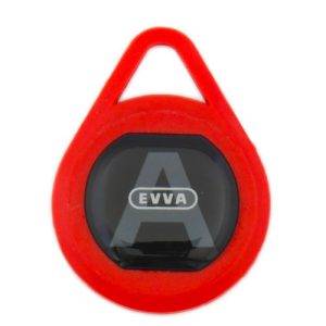 Evva airkey sleutelhanger tag rood-0