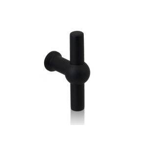 GPF meubelgreep-knop T model Zwart en Wit