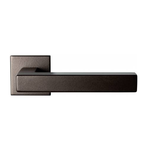 Anastasius Kai Quadro model deurkurk 20 mm met rond rozet, RVS-Dark-Blend