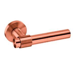 JNF Stout serie deurkrukken 20 mm, Titanium-Copper