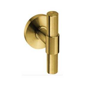 JNF deurkruk Stout T model 16 mm, Titanium-Gold