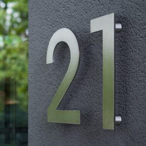Huisnummers / pictogrammen
