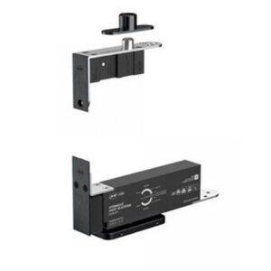 JNF 204.HO hydraulische Taatsscharnier, deurgewicht 100KG, deurbreedte 1000mm, Titanium-Black