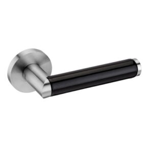 JNF collectie Link Porcelana, deurkruk serie 448 Porcelana Black