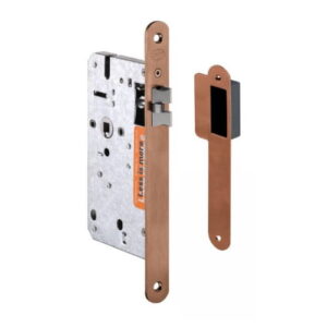 JNF project loop slot met gedeelde schoot, ronde voorplaat, 60 mm. Titanium-Copper