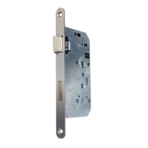 Mauerlocks 8035 bad-wc slot 60/72mm, L/R afgeronde voorplaat RVS-geborsteld