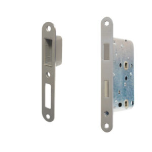 Mauerlocks 1545 serie Magneet Vrij en bezet 50mm, L/R afgeronde voorplaat RVS