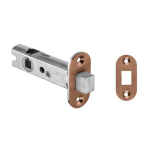 JNF 20.152 Insteekslot voor bad en toilet, doornmaat 60mm, voorplaat Titanium-Copper