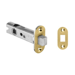JNF 20.153 insteekslot magnetische loopsplot doornmaat 60mm, voorplaat Titanium-Gold