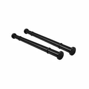 JNF Glasplaatdrager lengte 300mm, Titanium-Black