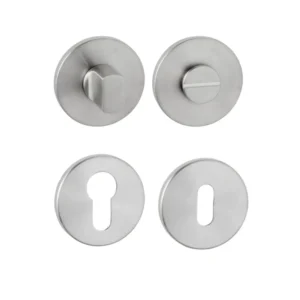 Artitec wc sluiting, cilinder en sleutel, Ultra slanke 5mm rozetten