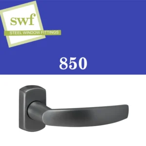 SWF serie B850 Curved Classic deurkrukken op rozet of langschild