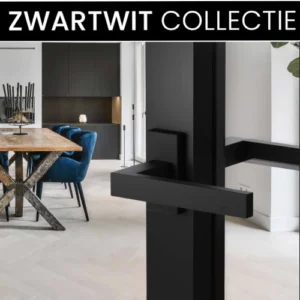 GPF Zwart- Wit deurkrukken collectie