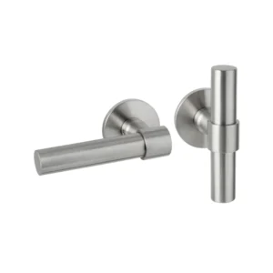 Artitec serie Bolt deurkrukken op 5mm dunne rozetten