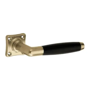 Mi Satori serie Ton model deurkrukken met rozeetten, Messing-antiek