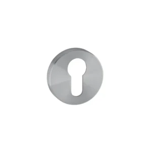 JNF cilinderrozet rond rozet 50mm, RVS-geborsteld