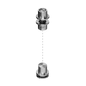 JNF 209 meubel Taatsscharnier deurgewcht tot 20KG, RVS-geborsteld