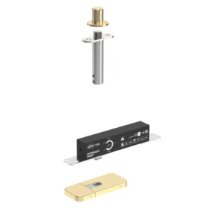 JNF 211.HO hydraulische Taatsscharnier, deurgewicht 60KG, deurbreedte 850mm, Titanium-Gold