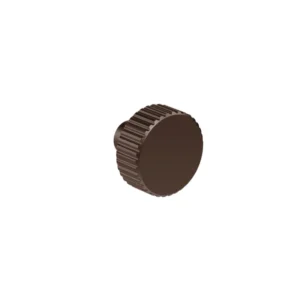 JNF Linea 22.145 LN serie meubelknop 25 mm, Titanium-Chocolat