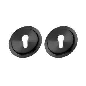 JNF 04.204.PZ schuifdeurkom met pc sparing rond, Titanium-Black