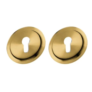 JNF 04.204.PZ schuifdeurkom met pc sparing rond, Titanium-Gold