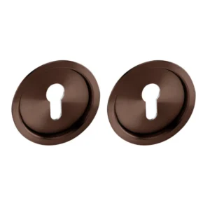 JNF 04.204.PZ schuifdeurkom met pc sparing rond, Titanium-Chocolat