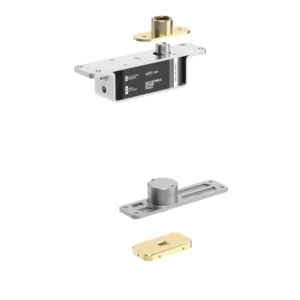 JNF 05.501 vrij draaiende Swivel Taatsscharnier, deurgewicht 500KG, deurbreedte 3000mm, Titanium-Gold
