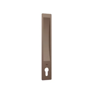 JNF 16.020 rechthoekige schuifdeurkom met pc sparing, Titanium-Chocolat