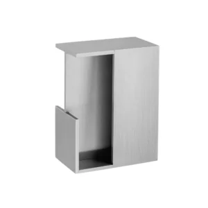 JNF 16.302.M1 schuifdeurkom met trekgreep rechthoekig 120x9x40mm, RVS-geborsteld