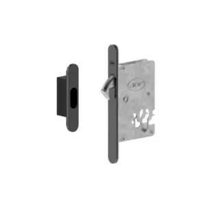JNF 20.942 schuifdeurcilinderslot haak schoot, Titanium-Black