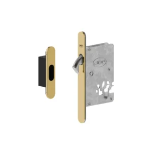 JNF 20.942 schuifdeurcilinderslot haak schoot, Titanium-Gold)
