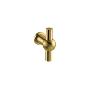 JNF Chemin de Fer (train) meubelknop T Model 48 x 8mm, Titanium-Gold