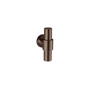 JNF 22.152.14 Meubelknop T model, greep 42mm, Titanium-Chocolat