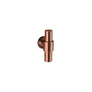 JNF 22.152.14 Meubelknop T model, greep 42mm, Titanium-Copper